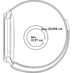 Hurtownia GSM - Bizon Uhrengurt Kette Xiaomi Mi Smart Band 8 gold - BIZ2063 - {ean13} - Hurt