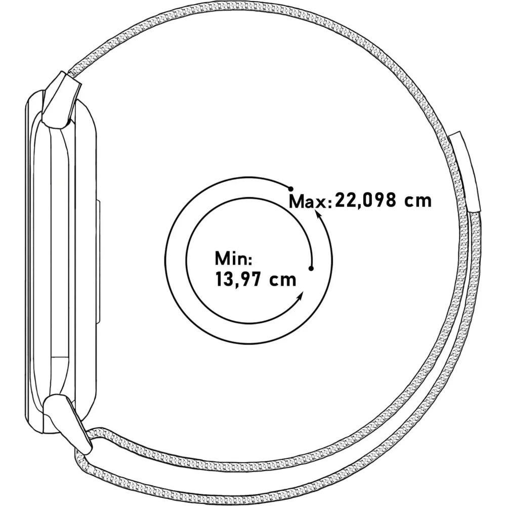 Hurtownia GSM - Bizon pántos óra lánc Xiaomi Mi Smart Band 8 arany - BIZ2063 - {ean13} - Hurt
