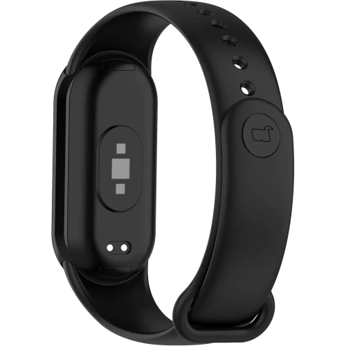 Pasek Bizon Strap Watch Dots do Xiaomi Mi Smart Band 8 czarny