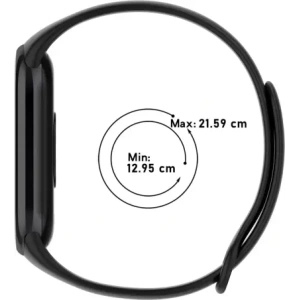 Hurtownia GSM - Bizon Strap Watch Dots Xiaomi Mi Smart Band 8 negru - BIZ2064 - {ean13} - Hurt