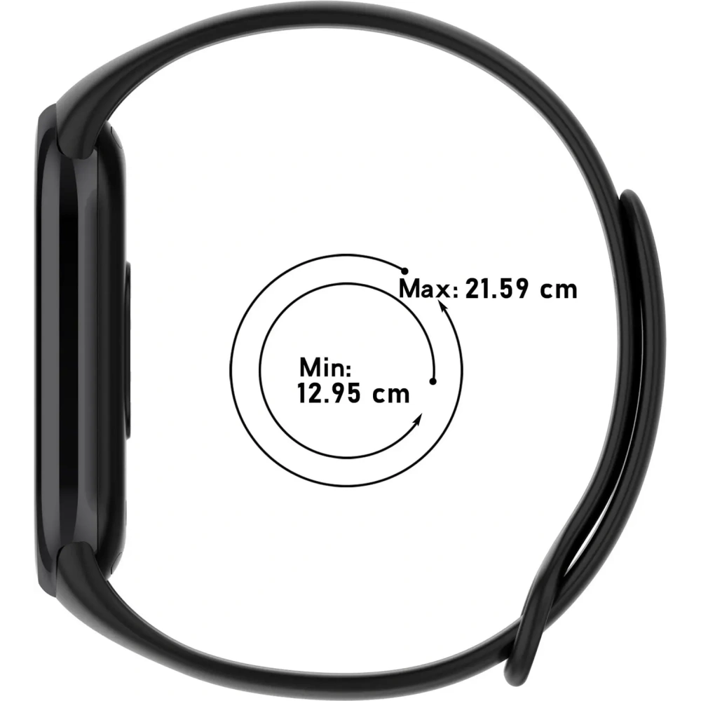 Hurtownia GSM - Bizon Strap Watch Dots Xiaomi Mi Smart Band 8 negru - BIZ2064 - {ean13} - Hurt