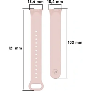 Hurtownia GSM - Bizon Strap Watch Dots Xiaomi Mi Smart Band 8 roz deschis - BIZ2065 - {ean13} - Hurt