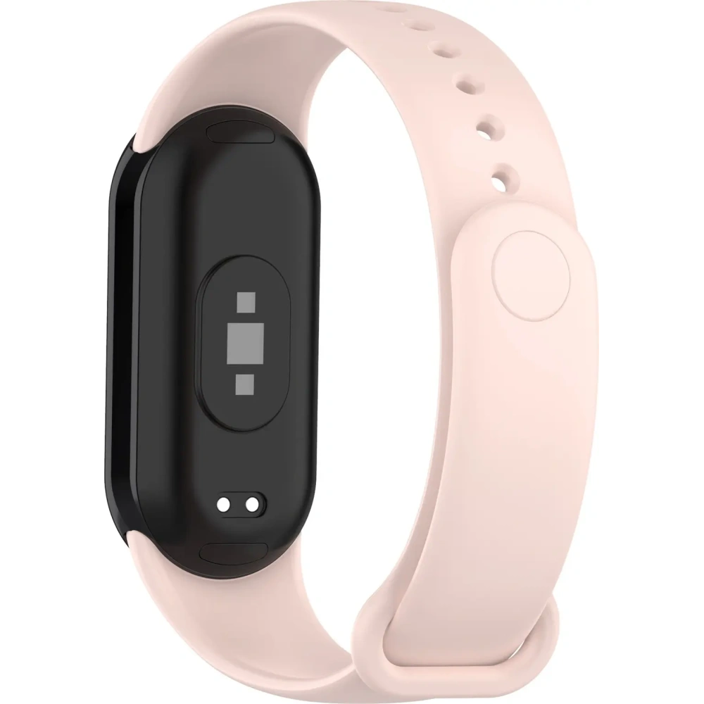 Hurtownia GSM - Pasek Bizon Strap Watch Dots do Xiaomi Mi Smart Band 8 jasnorůžový - BIZ2065 - {ean13} - Hurt