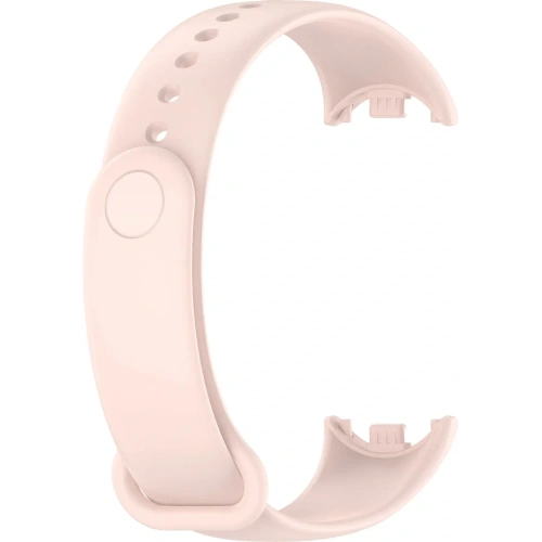 Pasek Bizon Strap Watch Dots do Xiaomi Mi Smart Band 8 jasnoróżowy