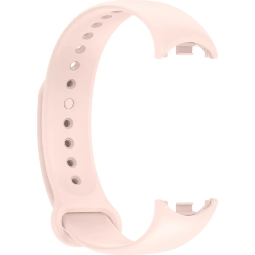 Pasek Bizon Strap Watch Dots do Xiaomi Mi Smart Band 8 jasnoróżowy