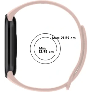 Hurtownia GSM - Bizon Strap Watch Dots Xiaomi Mi Smart Band 8 roz deschis - BIZ2065 - {ean13} - Hurt