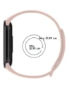 Hurtownia GSM - Pasek Bizon Strap Watch Dots do Xiaomi Mi Smart Band 8 jasnorůžový - BIZ2065 - {ean13} - Hurt