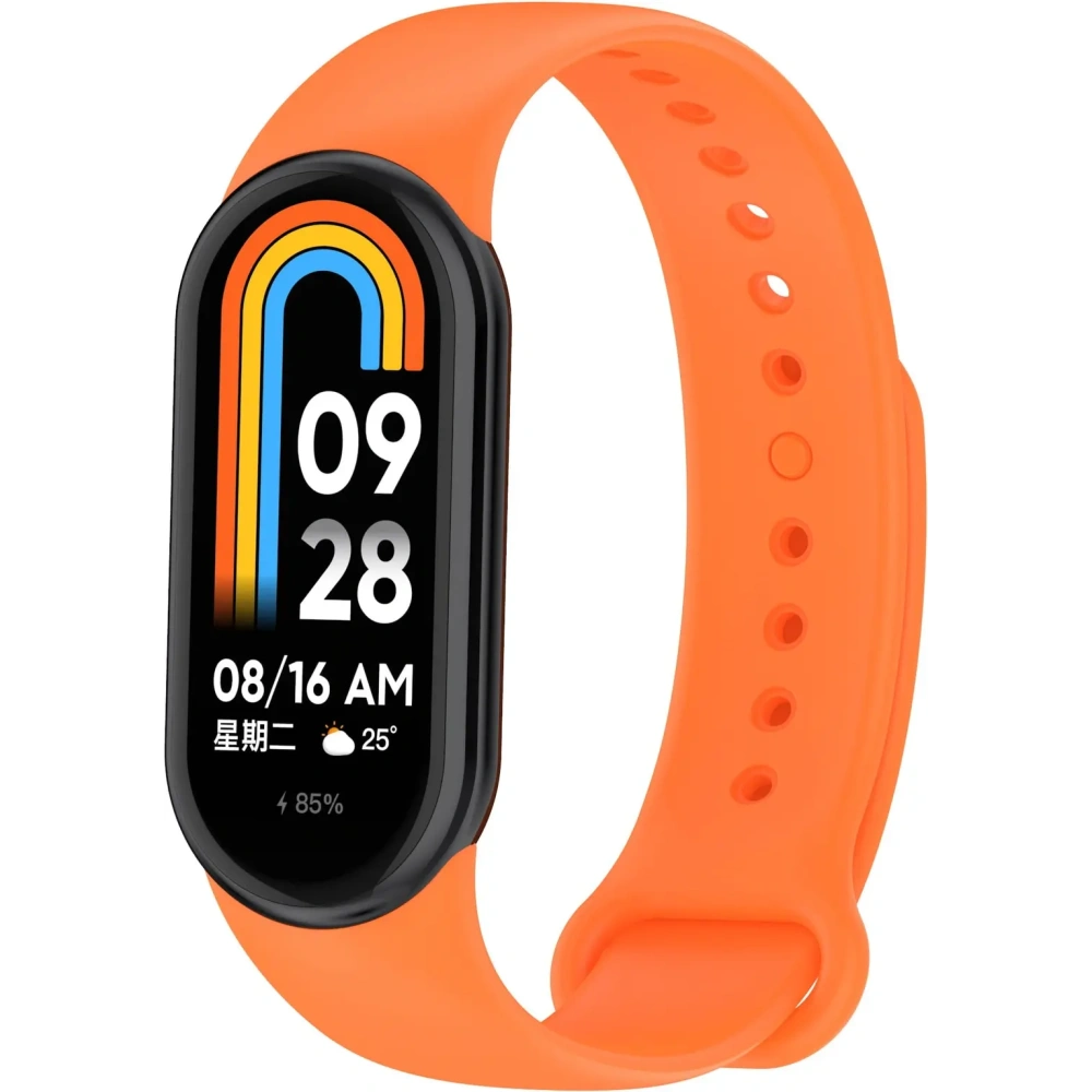 Hurtownia GSM - Bizon Strap Watch Dots Xiaomi Mi Smart Band 8 portocalie - BIZ2066 - {ean13} - Hurt