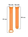 Hurtownia GSM - Bizon Strap Watch Dots Xiaomi Mi Smart Band 8 portocalie - BIZ2066 - {ean13} - Hurt