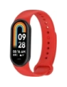 Bizon Strap Watch Dots Xiaomi Mi Smart Band 8 roșu