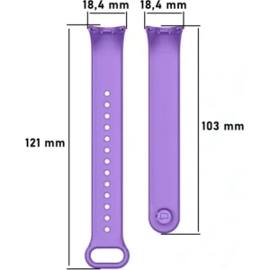Hurtownia GSM - Bizon Strap Óra Dots Xiaomi Mi Smart Band 8 lila - BIZ2069 - {ean13} - Hurt