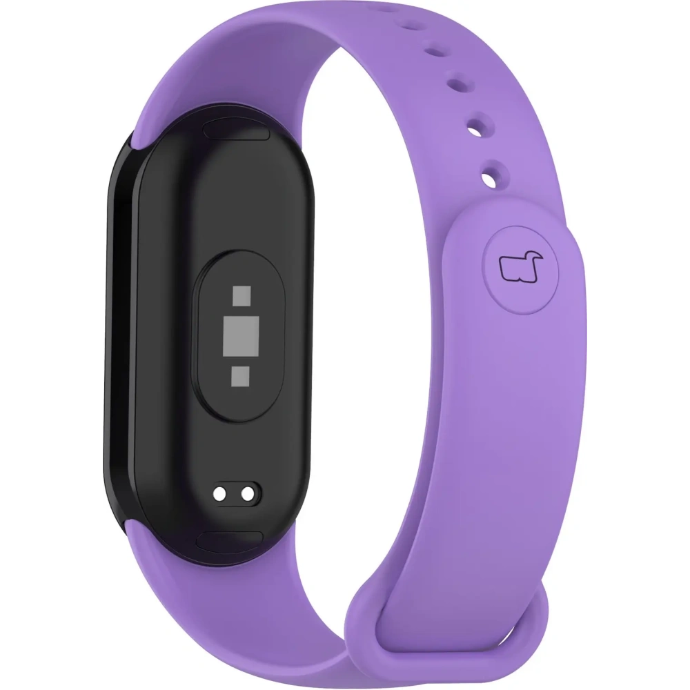 Hurtownia GSM - Pasek Bizon Strap Watch Dots do Xiaomi Mi Smart Band 8 fioletowy - BIZ2069 - {ean13} - Hurt