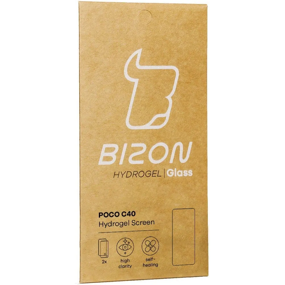 Wholesale Bizon Glass Hydrogel Poco C40 / Redmi 10C [2 PACK] - BIZ2073 - {ean13} - Hurt