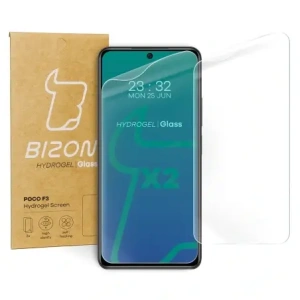 Hurtownia GSM - Bizon Glass Hydrogel Xiaomi POCO F3 [2 CSOMAG] - BIZ2076 - {ean13} - Hurt