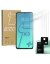 Bizon Glass Sticlă temperată clară - 3 buc. + sticlă lentilă Xiaomi Poco F4
