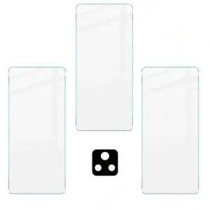 Hurtownia GSM - Bizon Glas Klar gehärtetes Glas - 3 Stück. + Linsenglas Xiaomi Poco F4 - BIZ2077 - {ean13} - Hurt