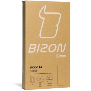 Hurtownia GSM - Bizon Glass Sticlă temperată clară - 3 buc. + sticlă lentilă Xiaomi Poco F4 - BIZ2077 - {ean13} - Hurt