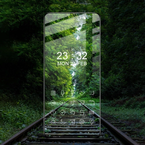 Szkło hartowane Bizon Glass Edge do Xiaomi Poco F4 czarne