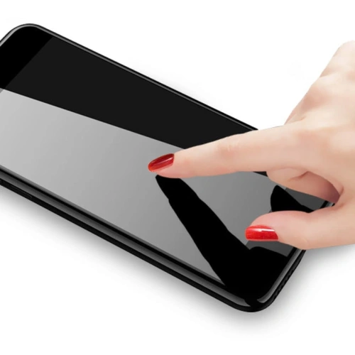 Szkło hartowane Bizon Glass Edge do Xiaomi Poco F4 czarne