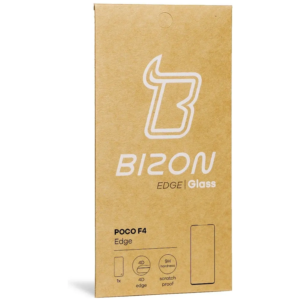 Hurtownia GSM - Bizon Glass Edge Xiaomi Poco F4 fekete - BIZ2078 - {ean13} - Hurt