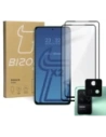 Hurtownia GSM - Bizon Glass Edge sticlă securizată - [2 PACK] + protecție lentilă Xiaomi Poco F4 negru - BIZ2079 - {ean13} - Hurt