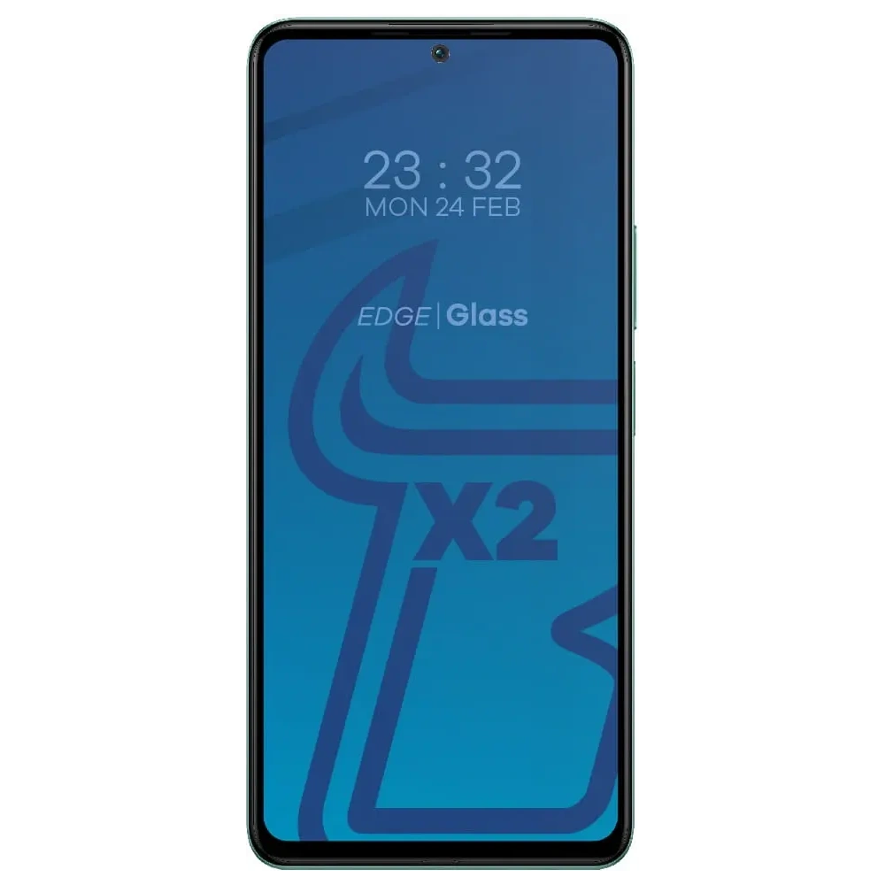 Hurtownia GSM - Bizon Glass Edge sticlă securizată - [2 PACK] + protecție lentilă Xiaomi Poco F4 negru - BIZ2079 - {ean13} - Hurt