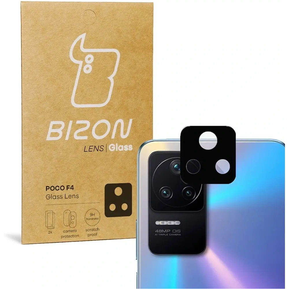 Hurtownia GSM - Bizon üveg lencse Xiaomi Poco F4 [2 CSOMAG] - BIZ2080 - {ean13} - Hurt