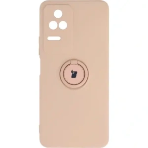Hurtownia GSM - Bizon Case inel din silicon Sq Xiaomi Poco F4 roz deschis - BIZ2083 - {ean13} - Hurt