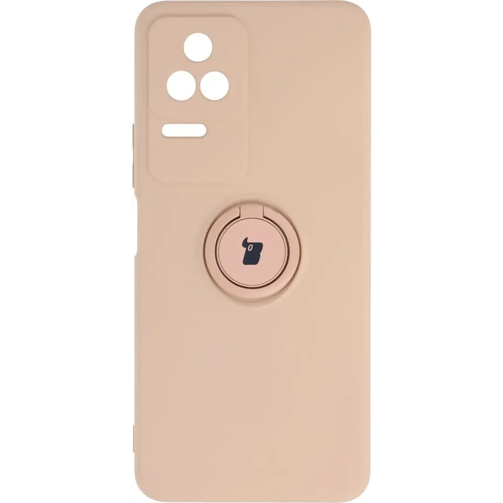 Hurtownia GSM - Bizon Case Silikonring Sq Xiaomi Poco F4 hellrosa - BIZ2083 - {ean13} - Hurt