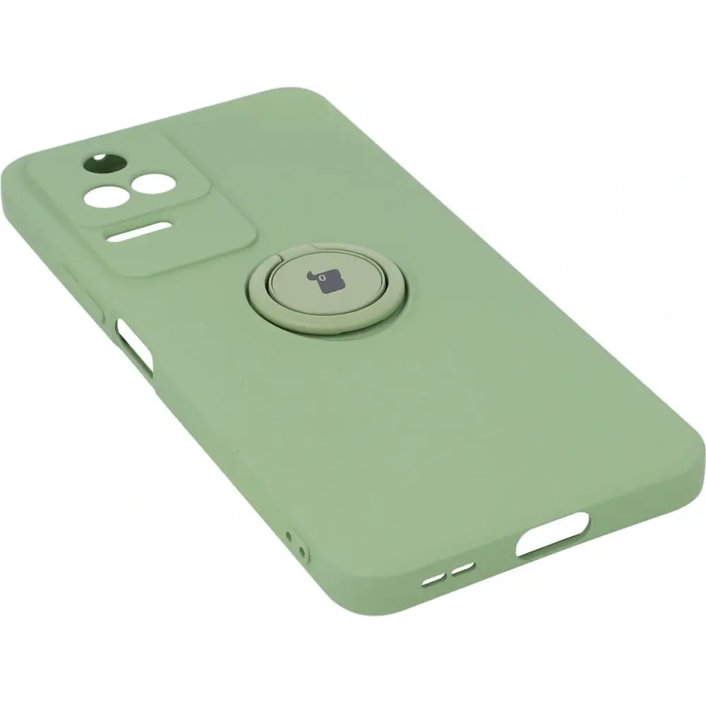 Hurtownia GSM - Bizon Case Szilikon Gyűrű Sq Xiaomi Poco F4 világos zöld - BIZ2084 - {ean13} - Hurt