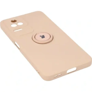 Hurtownia GSM - Bizon Case inel din silicon Sq Xiaomi Poco F4 roz deschis - BIZ2083 - {ean13} - Hurt