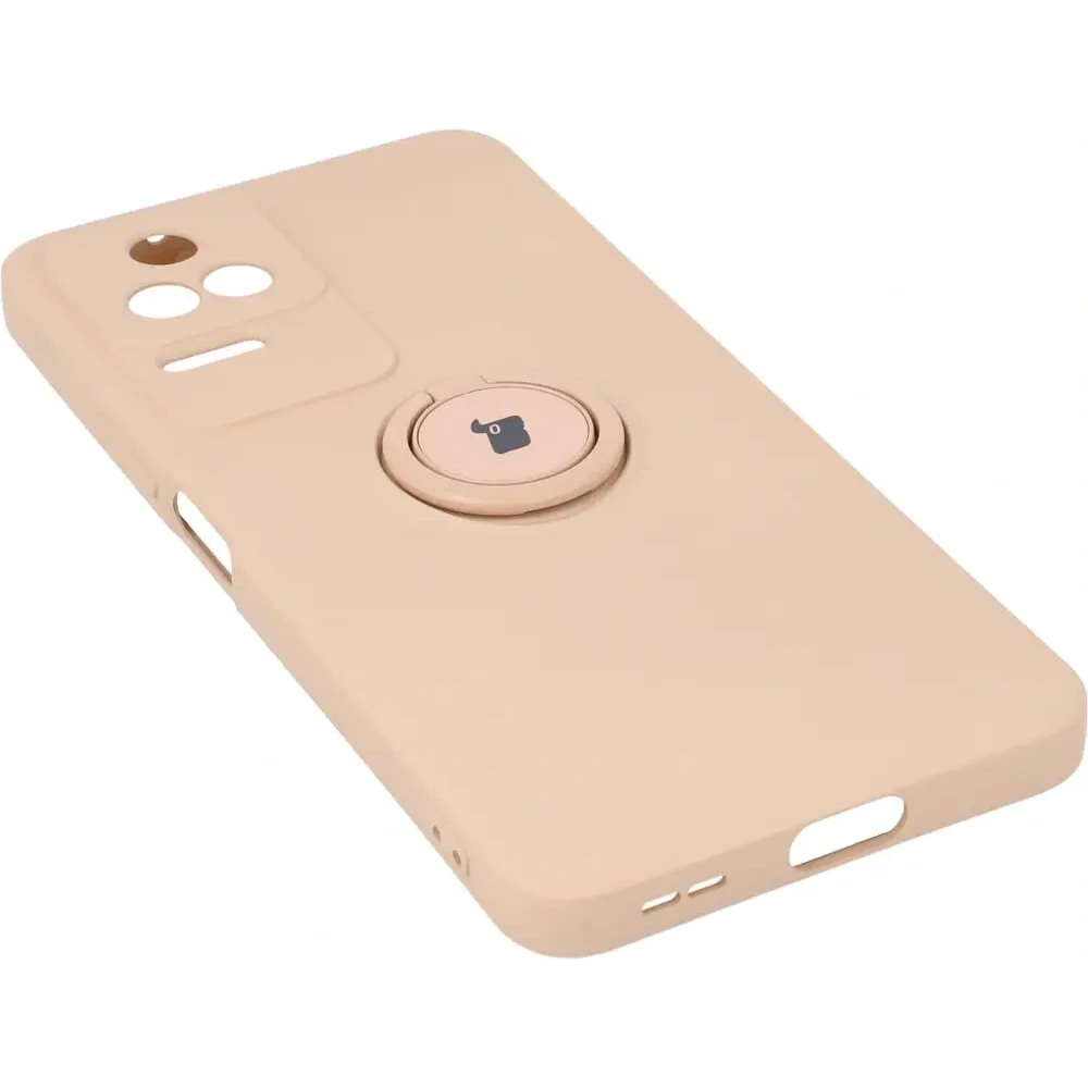 Hurtownia GSM - Bizon Case Silikonring Sq Xiaomi Poco F4 hellrosa - BIZ2083 - {ean13} - Hurt