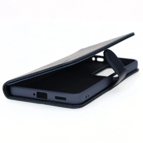 Etui Bizon Case Wallet do Xiaomi Poco F4 granatowe