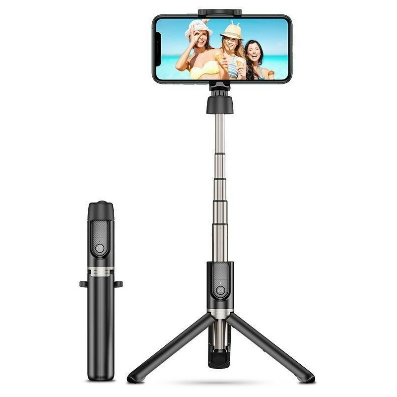 ESR Distributor - 4894240094600 - ESR153BLK - ESR Wireless Selfie Stick Tripod Black - B2B homescreen