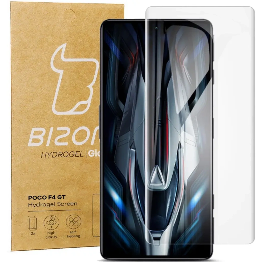 Hurtownia GSM - Fólie hydrogelová na displej Bizon Glass Hydrogel Poco F4 GT [2 PACK] - BIZ2087 - {ean13} - Hurt