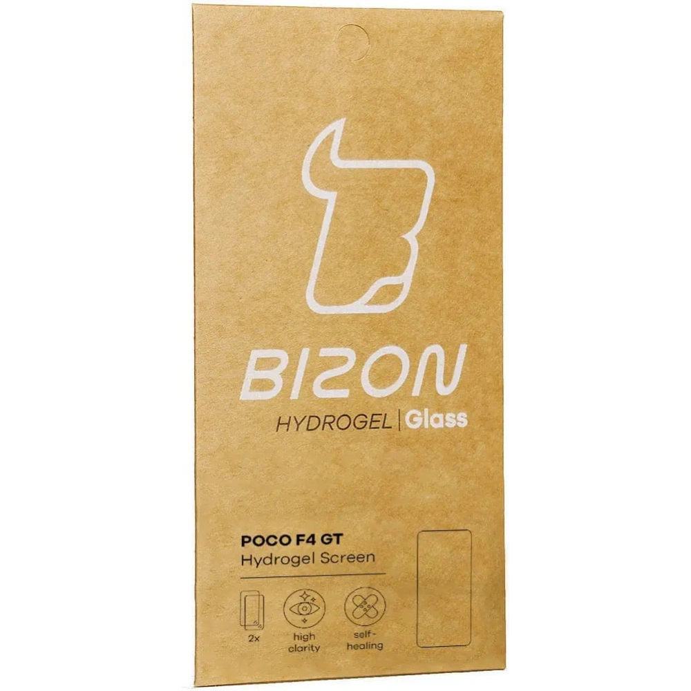 Hurtownia GSM - Bizon Glass Hydrogel Poco F4 GT [2 PACK] - BIZ2087 - {ean13} - Hurt
