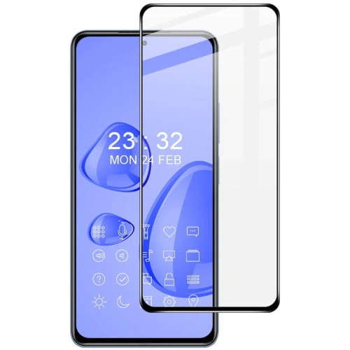Szkło hartowane Bizon Glass Edge do Xiaomi Poco F4 GT czarne