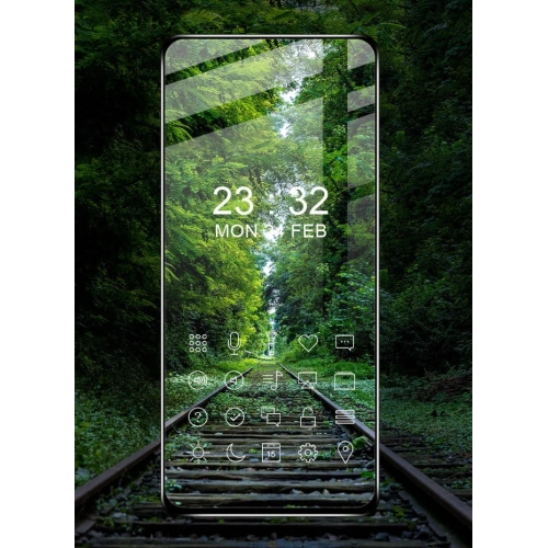 Szkło hartowane Bizon Glass Edge do Xiaomi Poco F4 GT czarne