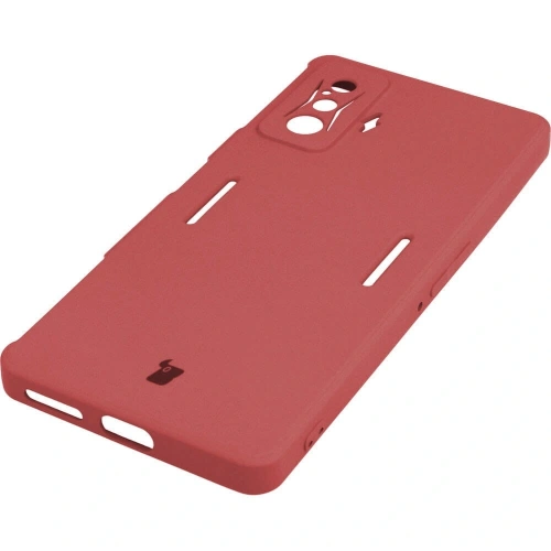 Etui Bizon Case Silicone do Xiaomi Poco F4 GT ciemny róż