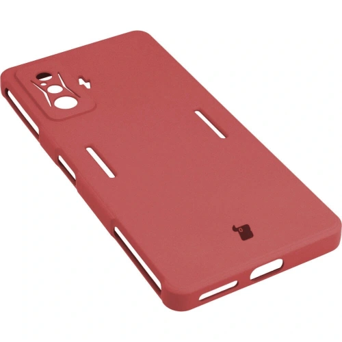 Etui Bizon Case Silicone do Xiaomi Poco F4 GT ciemny róż