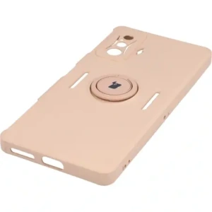 Wholesale Bizon Case Silicone Ring Xiaomi Poco F4 GT light pink - BIZ2090 - {ean13} - Hurt