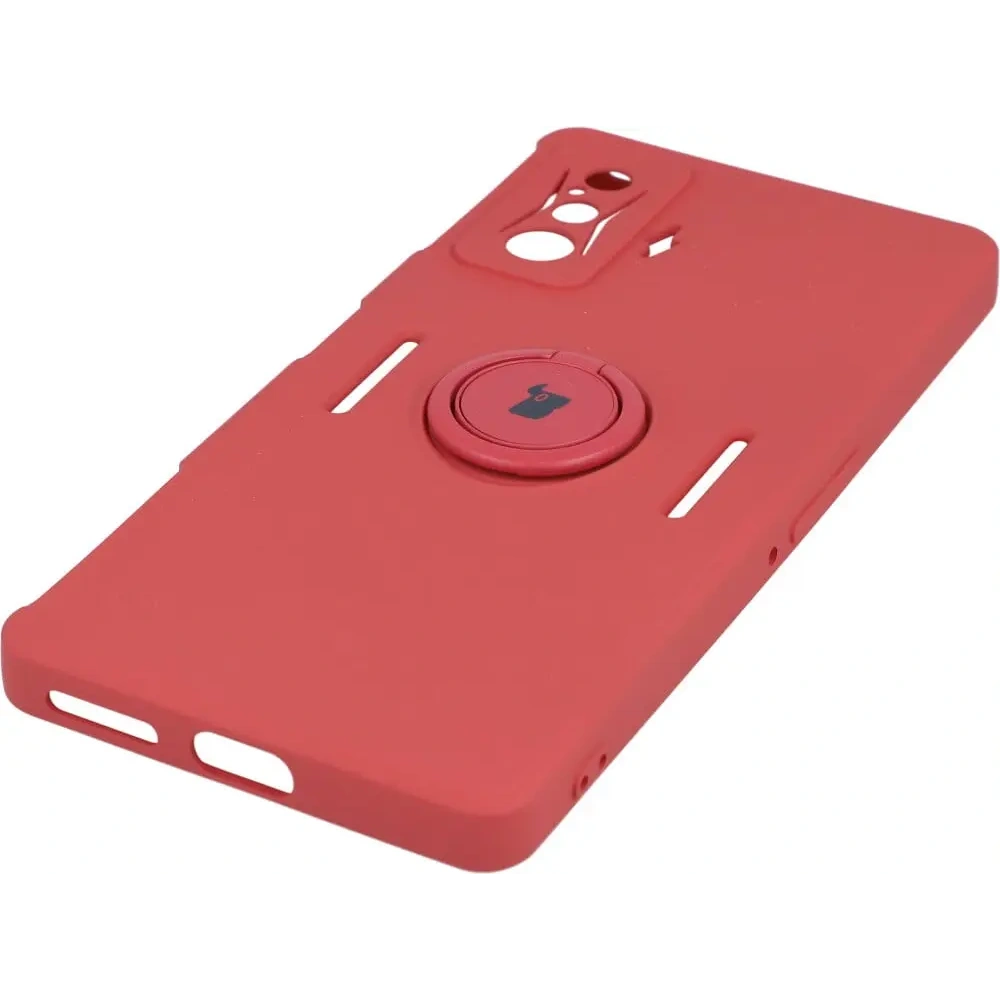 Hurtownia GSM - Etui Bizon Case Silicone Ring do Xiaomi Poco F4 GT różowe - BIZ2091 - {ean13} - Hurt