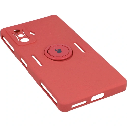 Etui Bizon Case Silicone Ring do Xiaomi Poco F4 GT różowe