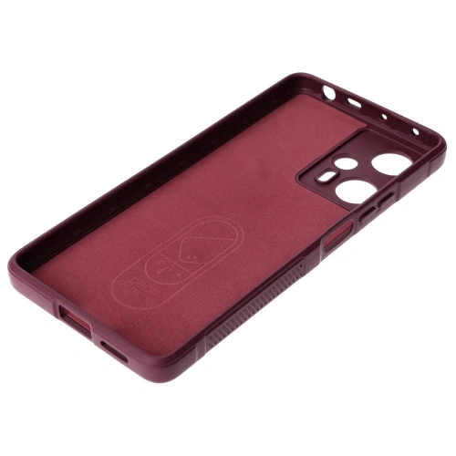 Pancerne etui Bizon Case Tur do Xiaomi Poco F5 ciemnofioletowe