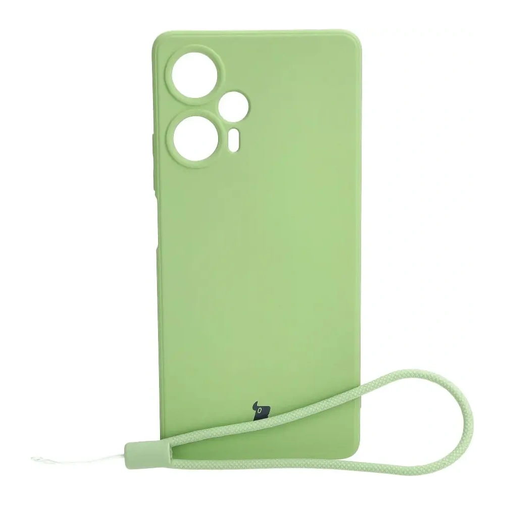 Wholesale Bizon Case Silicone Sq Xiaomi Poco F5 light green - BIZ2097 - {ean13} - Hurt