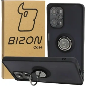 Hurtownia GSM - Bizon Case Hybrid Ring Xiaomi Poco F5 rauchig mit einem schwarzen Rahmen - BIZ2099 - {ean13} - Hurt