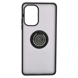 Hurtownia GSM - Etui s úchopem na prst Bizon Case Hybrid Ring pro Xiaomi Poco F5 kouřové s černým rámečkem - BIZ2099 - {ean13} - Hurt