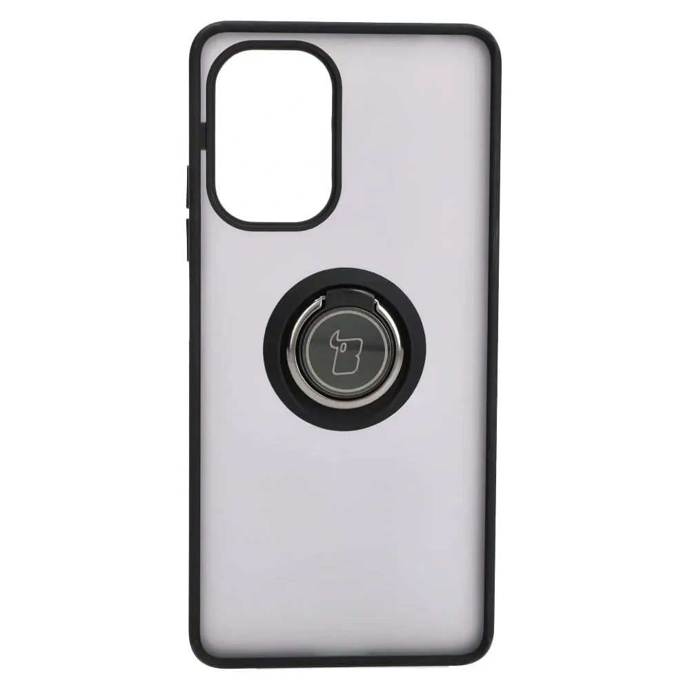 Hurtownia GSM - Bizon Case Hybrid Ring Xiaomi Poco F5 füstös fekete kerettel - BIZ2099 - {ean13} - Hurt