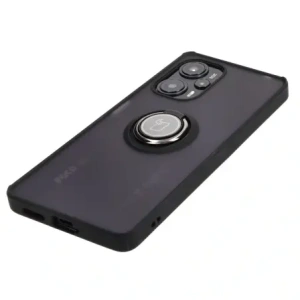 Hurtownia GSM - Bizon Case Hybrid Ring Xiaomi Poco F5 rauchig mit einem schwarzen Rahmen - BIZ2099 - {ean13} - Hurt