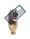 Wholesale Bizon Case Hybrid Ring Xiaomi Poco F5 smoky with a dark green frame - BIZ2098 - {ean13} - Hurt